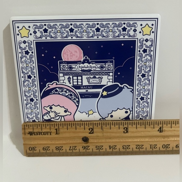 Little Twin Stars Ceramic Coaster-Macau Exclusive - Picture 8 of 9